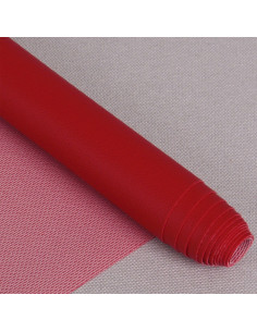 Cupão semelhante Karla 140 cm x 50 cm - Vermelho
