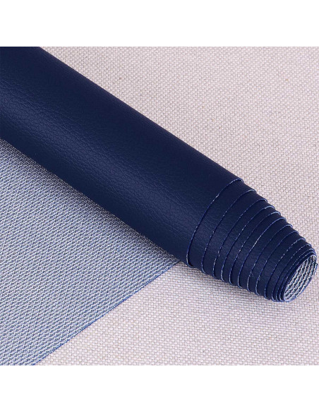 Cupão semelhante Karla 140 cm x 50 cm - Azul marinho