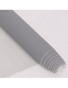 Cupão semelhante Karla 140 cm x 50 cm - Cinza rato