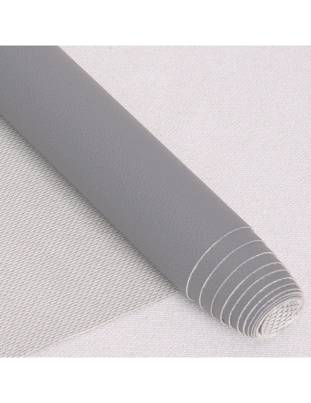 Cupão semelhante Karla 140 cm x 50 cm - Cinza rato