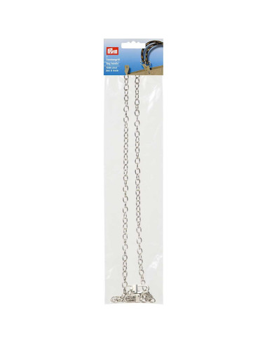 Corrente para bolsa Viktoria 88 cm - Prata