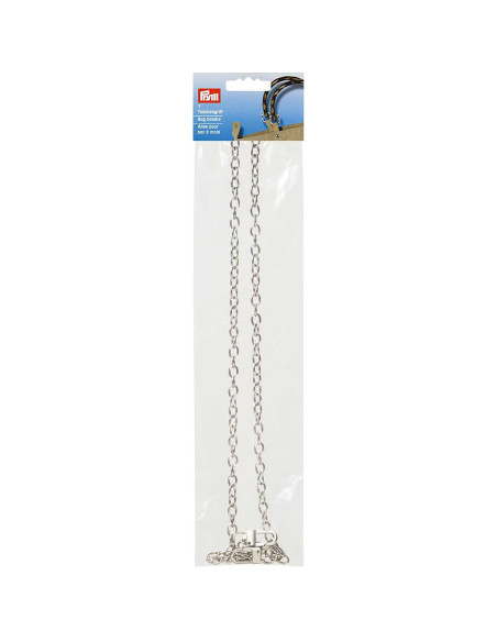 Corrente para bolsa Viktoria 88 cm - Prata