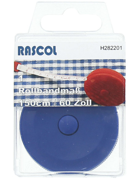 Fita métrica retrátil de costura 150 cm Rascol