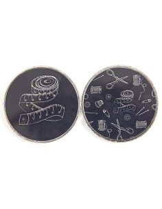 Conjunto de 2 pesos para costura - Preto 2