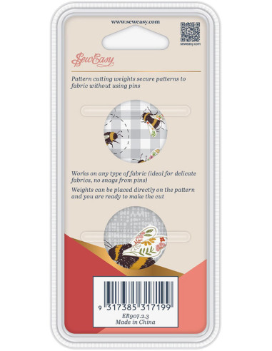 Conjunto de 2 pesos para costura - Abelhas