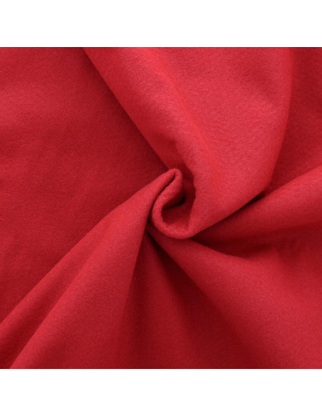 Feltro de grande largura - Vermelho