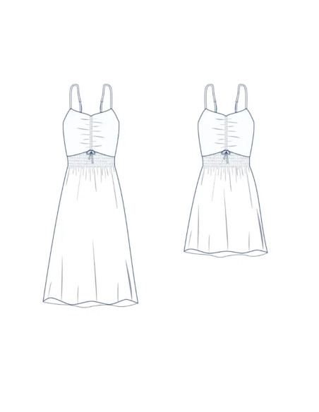 Padrão de vestido - Poleen - Lise Tailor