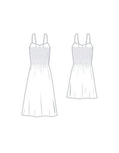 Padrão de vestido - Poleen - Lise Tailor