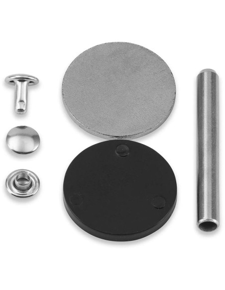 Conjunto de 25 rebites tubulares 3-4 mm prata VARIO Creative Tool