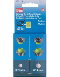 Conjunto de ferramentas para rebites ocos 7,5 e 9 mm VARIO Creative Tool