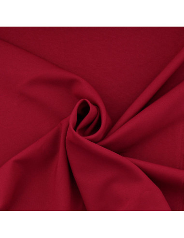 Tecido burlington - Vermelho hermès