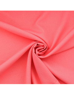 Tecido burlington - Coral