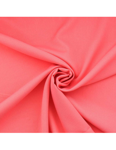 Tecido burlington - Coral