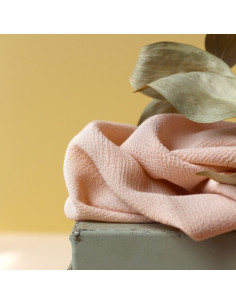 Tecido crepe marroquino de viscose Pétala - La Maison Naïve
