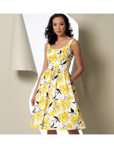 Molde de vestido - Vogue 9100