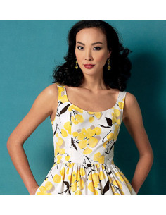 Molde de vestido - Vogue 9100 2