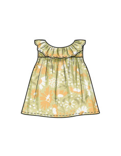 Padrão de top, calcinha e chapéu - Butterick 6935 2