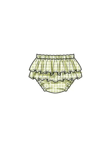 Padrão de top, calcinha e chapéu - Butterick 6935