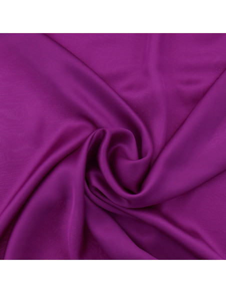Tecido de cetim de viscose - Ciclame