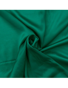Tecido de cetim de viscose - Esmeralda