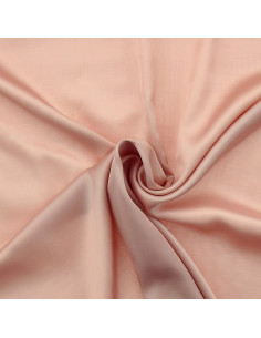 Tecido de cetim de viscose - Nude