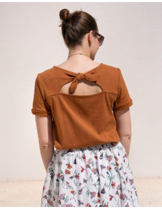 Padrão de top Florus - Anna Rose patterns
