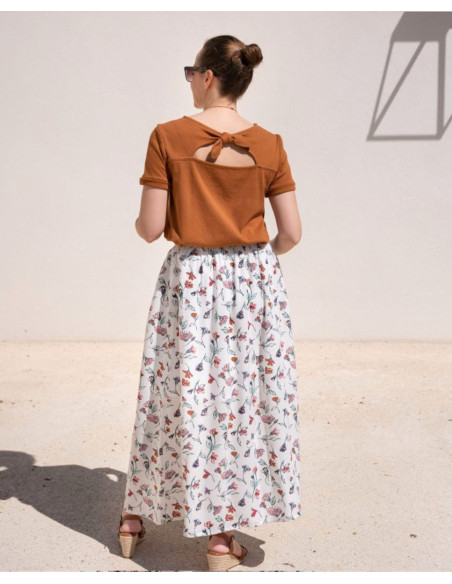 Padrão de top Florus - Anna Rose patterns