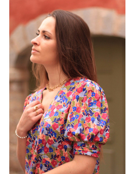 Molde de vestido Calie - Cha´ Coud