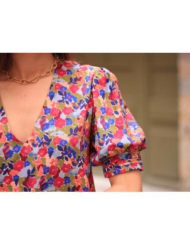 Molde de vestido Calie - Cha´ Coud