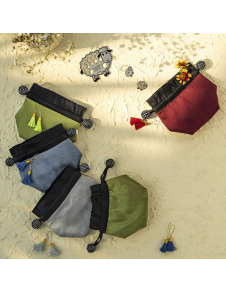 Bolsa para marcadores de malha Lantern Moon
