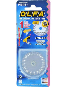 1 lâmina de reposição para cortador com lâmina dentada - 45 mm