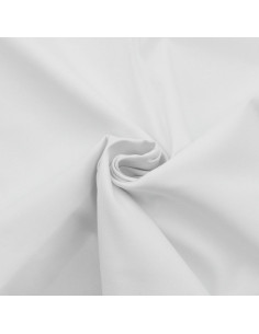 Tecido gabardine de algodão stretch - Branco