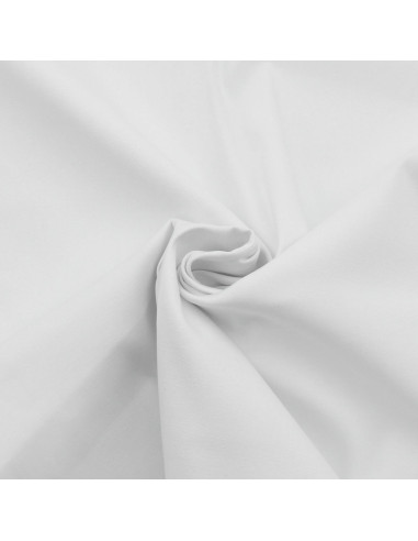 Tecido gabardine de algodão stretch - Branco