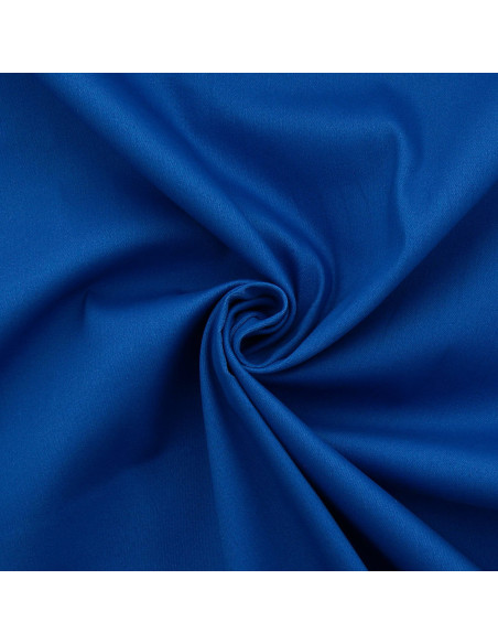 Tecido gabardine de algodão stretch - Azul