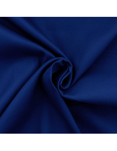 Tecido gabardine de algodão stretch - Azul escuro
