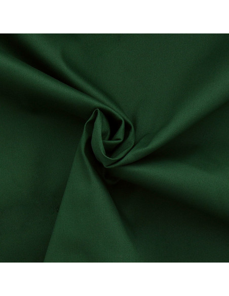 Tecido gabardine de algodão stretch - Verde escuro