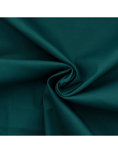 Tecido gabardine de algodão stretch - Azul petróleo