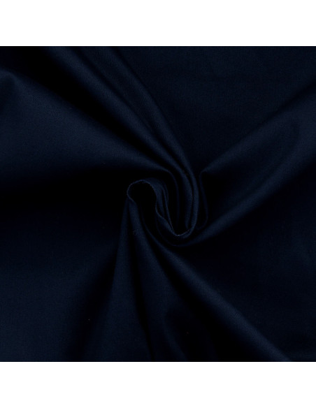 Tecido gabardine de algodão stretch - Azul marinho
