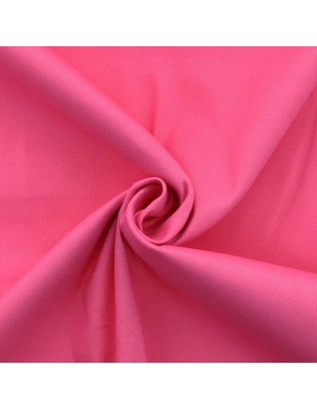 Tecido gabardine de algodão stretch - Fúcsia