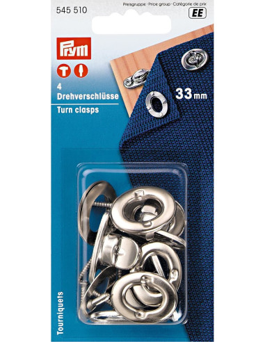 Fechos rotativos 33 mm