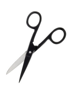 Tesoura de costura epóxi 11 cm - Preto fosco