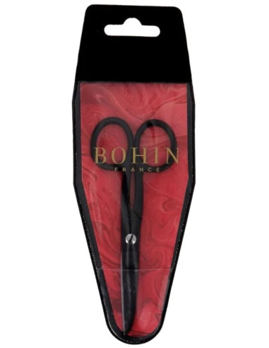 Tesoura de costura epóxi 11 cm - Preto fosco