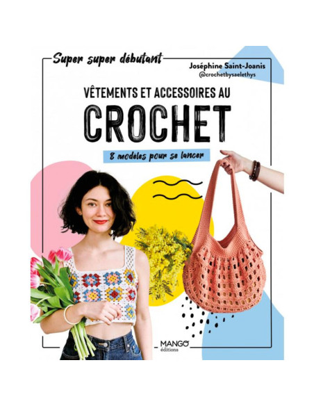 Livro de roupas e acessórios de crochê