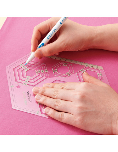 Molde de patchwork quadrados Clover