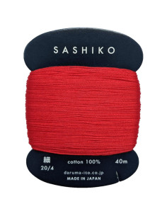 Linha sashiko Daruma 40 m