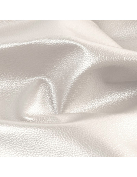 Cupão similar Karla Star 140 cm x 50 cm - Branco metalizado