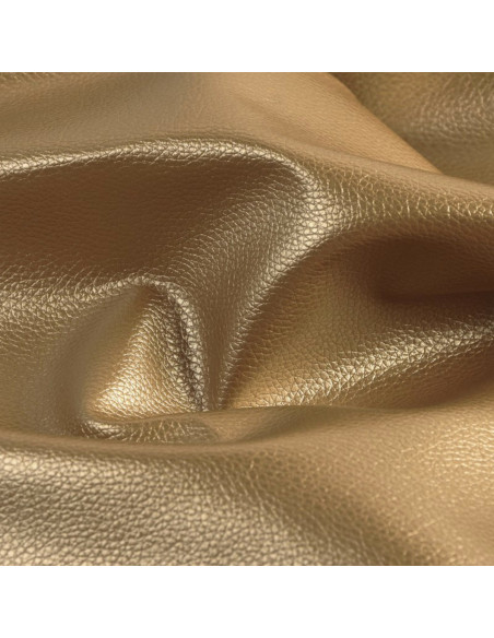 Cupão semelhante Karla Star 140 cm x 50 cm - Ouro escuro metalizado