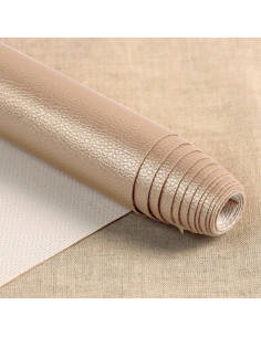 Cupão semelhante Karla Star 140 cm x 50 cm - Taupe escuro metalizado
