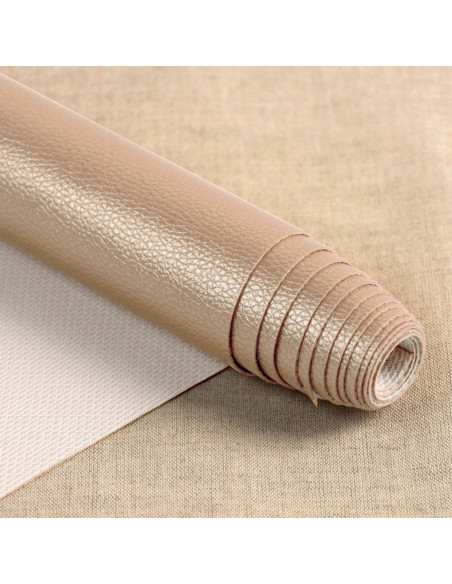 Cupão semelhante Karla Star 140 cm x 50 cm - Taupe escuro metalizado