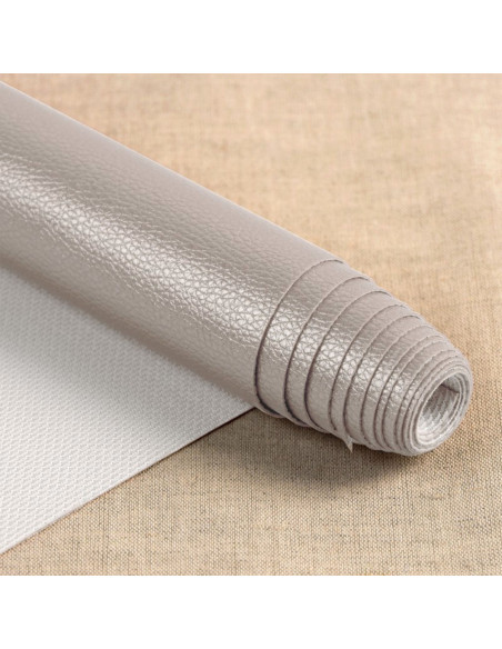 Cupão similar Karla Star 140 cm x 50 cm - Cinza claro metalizado